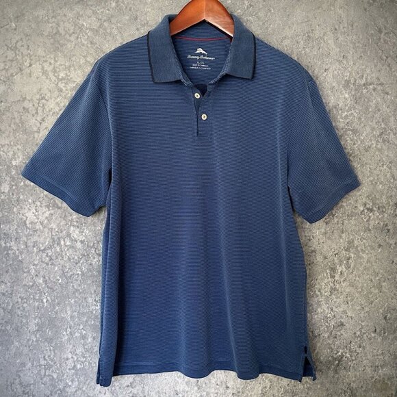 Tommy Bahama Other - Tommy Bahama‎ Blue Modal/Poly Polo, Men's XL/TG